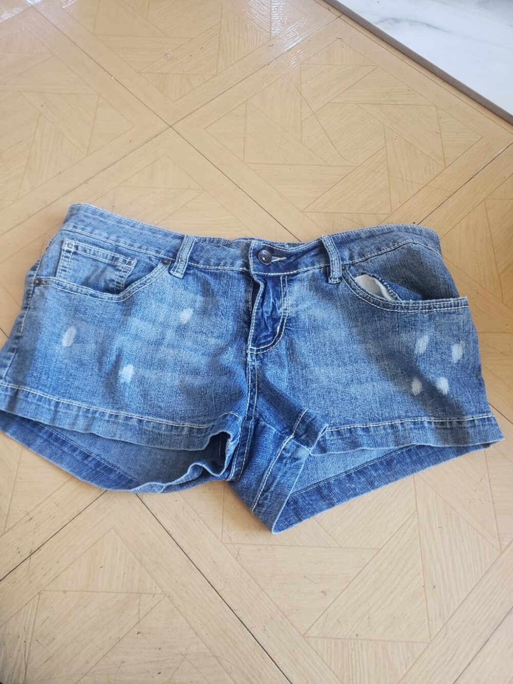 YMI (Young Miss) Blue Denim Shorts Size 9